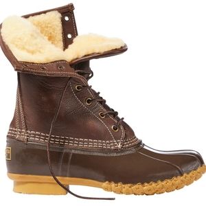 LL Bean shearling lined boots 7.5
